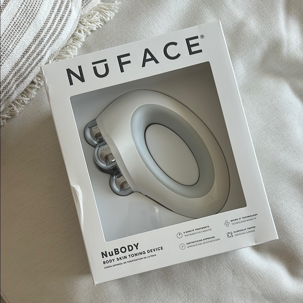 *NEW* NuFACE NuBODY Skin Toning Device - White